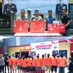 Operasi Tumpas Semeru 2025, Polres Bangkalan Ungkap 16 Kasus Narkoba, Amankan 18 Tersangka dan Sita Senpi Revolver.